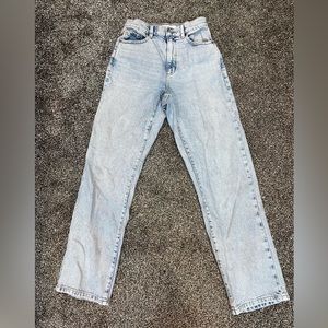 Vintage Straight Denim Jeans